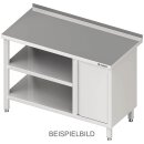 Arbeitstisch mit Grund- und Zwischenboden, 2300x700x850...