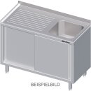 Spülschrank mit Schiebetüren 1000x600x850 mm,...