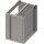Eckunterschrank Boxversion 2.0 mit Flügeltür, Teil 2/2 640 mm Anbautiefe, Sockelbau 760x640x660 mm
