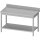 Arbeitstisch ECO mit Grundboden 800x600x850 mm, mit Aufkantung, Selbstmontage