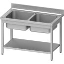 Spültisch ECO mit Grundboden 1000x700x850 mm, mit...