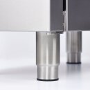 Gasherd 4 Brenner mit Elektrobackofen (GN 2/1) Serie 700 ND - G20, 4-Brenner (2x5+2x7)