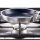 Gasherd 4 Brenner mit Elektrobackofen (GN 2/1) Serie 700 ND - G20, 4-Brenner (2x5+2x7)