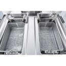 Stalgast Elektro Fritteuse Serie 700 ND - 2x10L, 18kW, Edelstahl