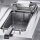 Stalgast Elektro Fritteuse Serie 700 ND - 2x10L, 18kW, Edelstahl