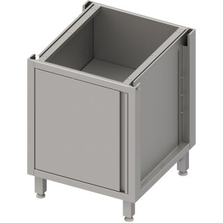 Unterschrank Boxversion 2.0, für Beine/Sockelrahmen, mit Flügeltür 600x540x660 mm