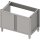 Spülenunterschrank Boxversion 2.0, für Beine/Sockelrahmen, mit Flügeltüren 900x540x660 mm