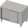 Wärmeunterschrank Boxversion 2.0, für Beine/Sockelrahmen, mit Schiebetüren 1100x540x660 mm