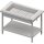Neutralausgabe mit Eiswanne 3x GN1/1, 1245x750x880 mm, Edelstahlabdeckung