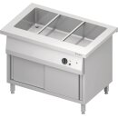 Bain-Marie-Station "Free Flow" mit einem Becken...