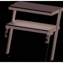 Doppel-Aufsatzbord mit Glas-Hustenschutz 968x540x700 mm...