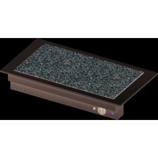 Wärmeplatte "Drop-In" aus Granit 3xGN 1/1 1155x620x270 mm  Edelstahlabdeckung