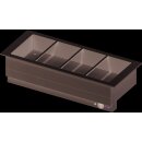 Bain-Marie-Becken "Drop-In" 4xGN 1/1,...
