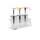 SARO Dosierdispenser Modell PLX-R-BK-1650ml