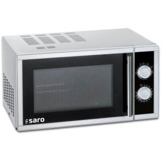 Saro Mikrowelle WD 900 U - 25 Liter, Edelstahl, mit Drehteller