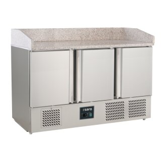 SARO Pizzatisch, 3 Türen, Modell S 903 PZ S/S TOP PRO