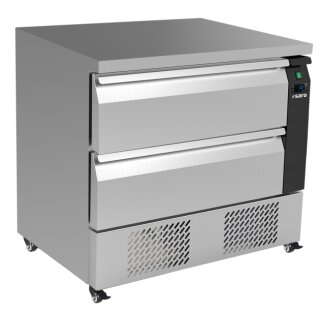 SARO Kühlschrank, 2 Schubladen, Modell DRAW 3SK