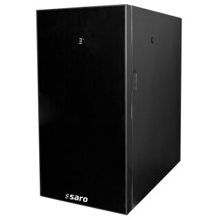 Saro Milchkühlschrank mit 1 Tür - Umluftkühlung, 14 Liter, schwarz
