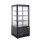 SARO Kühlvitrine SC 80 AV, schwarz