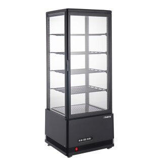 SARO Kühlvitrine SC 100 AV, schwarz