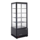 SARO Kühlvitrine SC 100 AV, schwarz