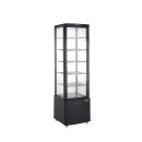 SARO Kühvitrine LEO, schwarz