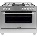 SARO Multifunktionsherd Gas/Elektro, Modell TS95C61LX