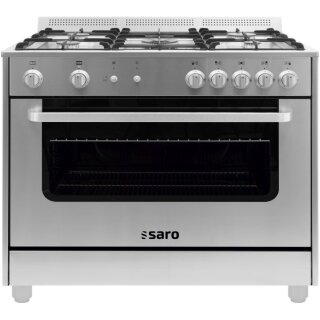 SARO Multifunktionsherd Gas/Gas, Modell TS95C71X