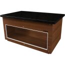 SARO Neutrales Element B 1600 mm, Farbe WALNUSS