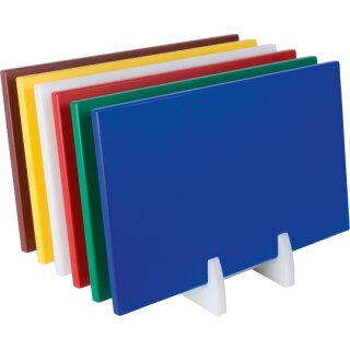 SARO Polyethylen-Schneidebrett, Anti-Rutsch-Füße, weiß