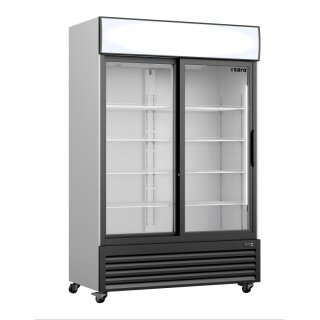 SARO Kühlschrank, Glasschiebet.+Werbetafel, GTK 700 SD