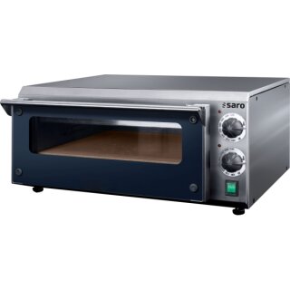 Saro ETNA 1 Pizzaofen - bis 450 °C, mit Schamottstein und Edelstahlgehäuse