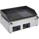 SARO Griddleplatte 1/2 gerillt, Modell GPK 610