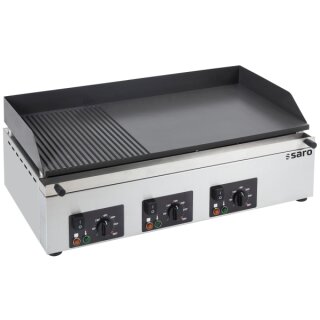 SARO Griddleplatte, 1/3 gerillt 2/3 glatt, GPK 810