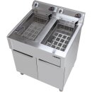 SARO Elektrofritteuse 20+20 Liter, Modell BRAGA