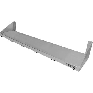 Saro Gewürzregal MOLLY mit 5 x 1/6 GN aus Edelstahl und 1000x210x160mm