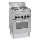 SARO Elektroherd, 4Pl.+Grill+Umluftofen, 600 Line, E4F6