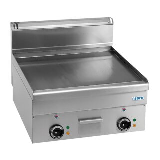 SARO Elektrogrillplatte, glatt, Aufti., 600x600, EFT66L