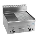 SARO Gasgrillplatte, glatt+gerillt, 1000x600, GFT66LR