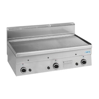 SARO Gasgrillplatte, glatt, Auftisch, 1000x600, GFT106L