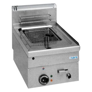 Elektro-Fritteuse EF46 10 Liter - 400V, 9kW, Edelstahl