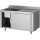 Saro Spüschschrank mit 2 Becken links 1600x700x850mm Schiebeüren und Aufkantung