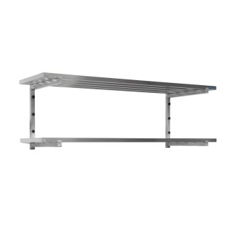 SARO Wandbord mit Streben, 2 Borde, 1400 mm