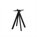 Infinity - Terrassentisch schwarzes Gestell + schwarze...
