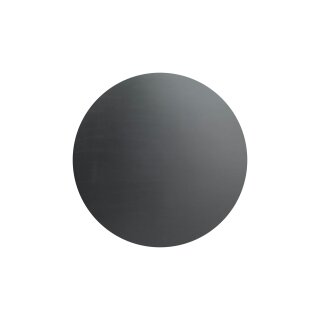 Infinity - Terrassentisch weißes Gestell + schwarze HPL-Platte 70x70 cm 1 Stück