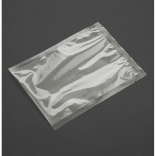 Vogue Kompostierbare Geprägte Vakuumbeutel 200x300mm (50 Stück)