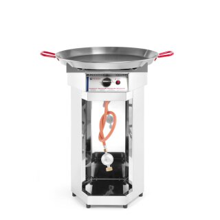 HENDI Gasgrill Fiesta 600 – 4,8 kW, Ø 600 mm, mit Paellapfanne