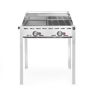 HENDI Grillsystem Green Fire – 2 Brenner, 11,6 kW, Profi Line