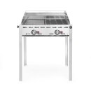 HENDI Grillsystem Green Fire – 2 Brenner, 11,6 kW,...