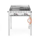 HENDI Grillsystem Green Fire – 2 Brenner, 11,6 kW,...